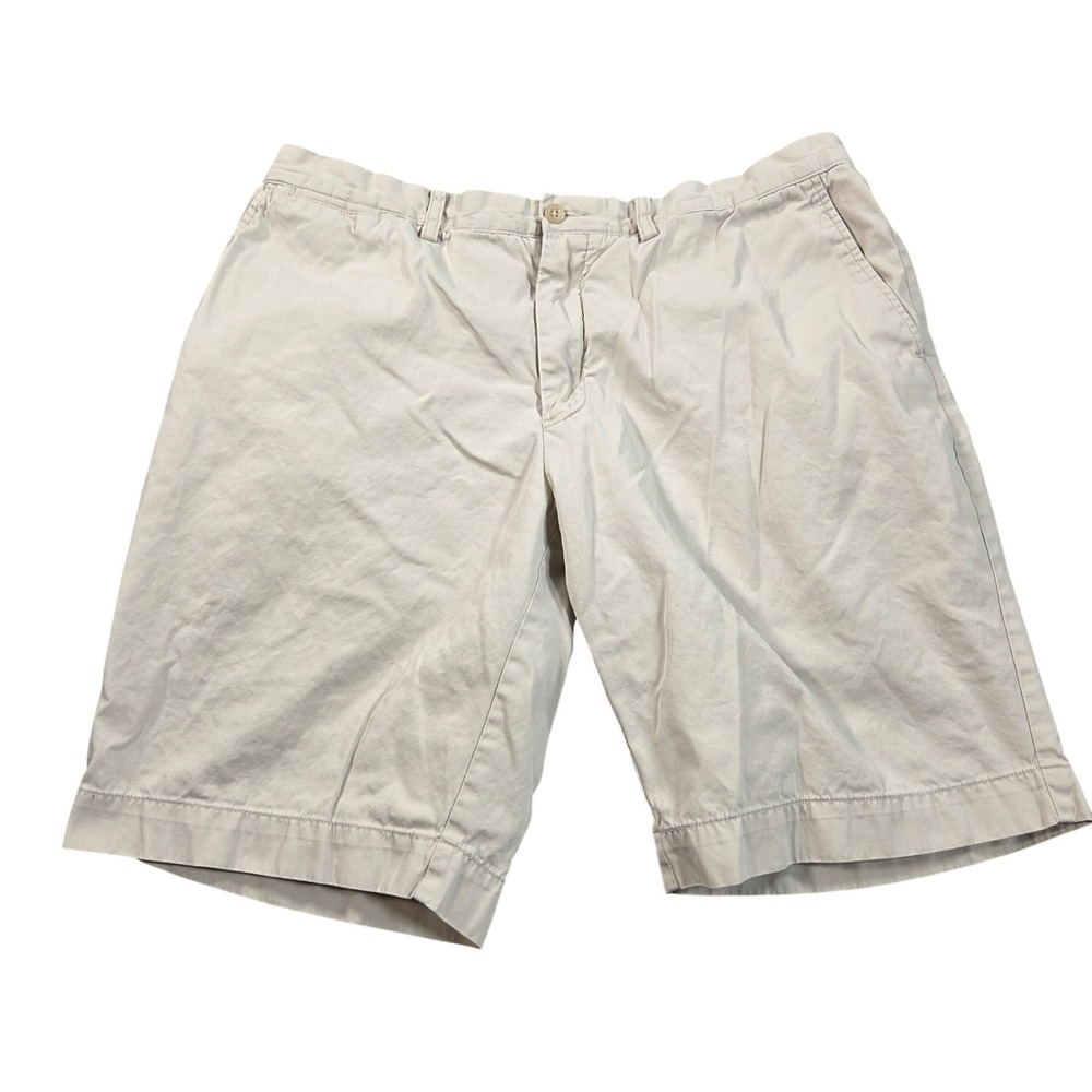Polo Ralph Lauren Chino Shorts Mens 38 Beige Tan Cotton Flat Front
